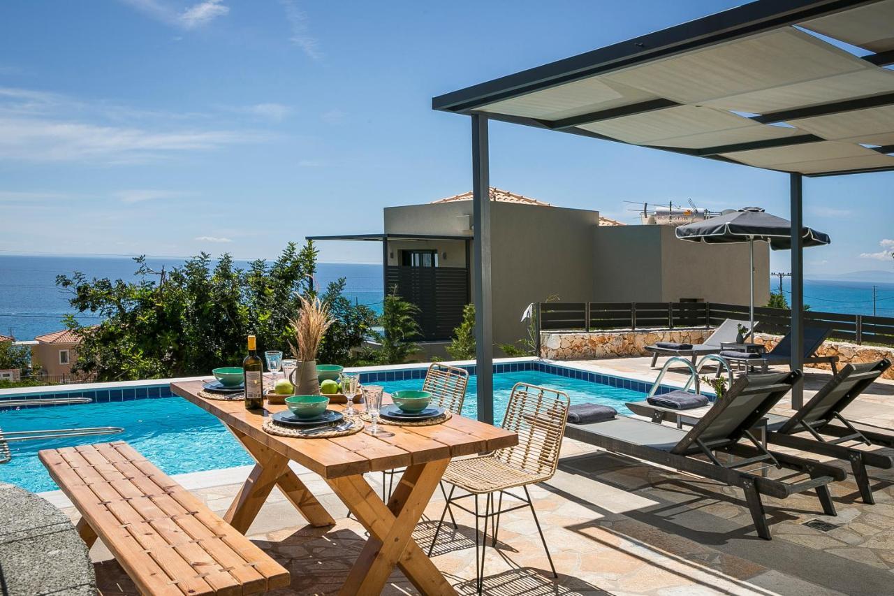 Villa Blue Sea Spathíon المظهر الخارجي الصورة